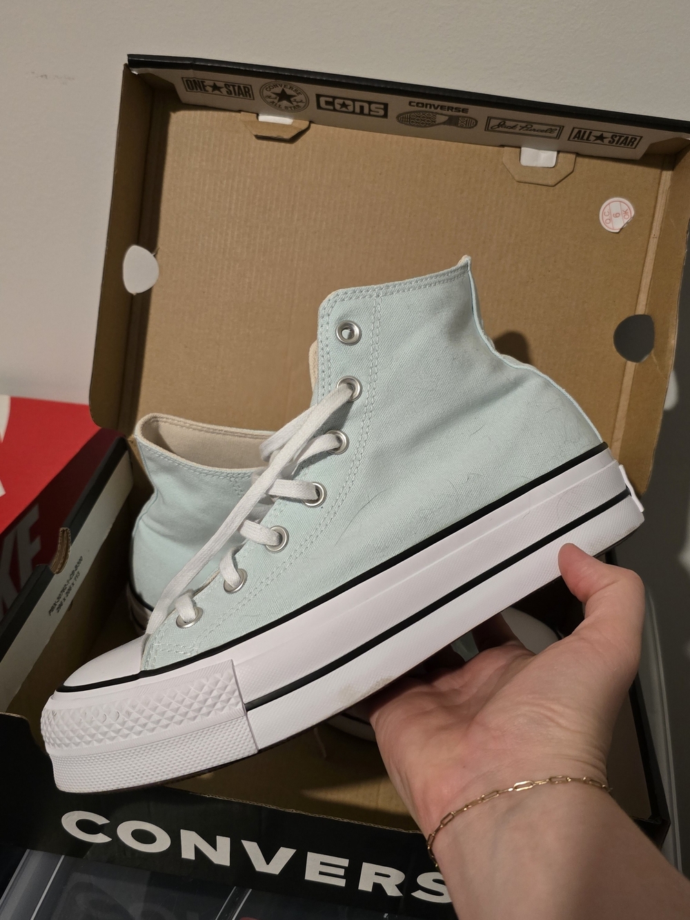Converse Women's Chuck Taylor All Star Lift High Top Sneakers - Picture 4 of 10